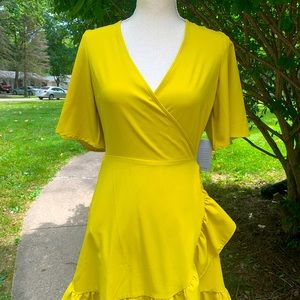 Nordstrom dress, Size M, Yellow
